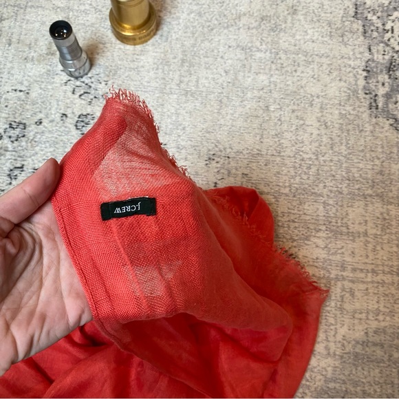 J.Crew Coral Scarf - Picture 3 of 5